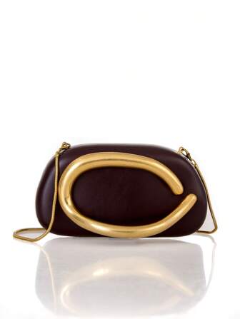 RCRK New Brand Designer Handmade Gold Closure Box Clutch Bag Women Evening Wedding Mini Female Wallets Party Cute Purse Bag Handbag