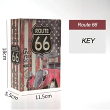 1pc 18cm/24cm Mini Safe Box Book Money Hide Secret Security Safe Box With Lock Money Safe Book Key Lock Money Cash Box Certificate Key Locker Book Kid Gift Book Hidden Secret Combination Lock Hidden Box Security Lock Key Lock Strongbox Steel Simulation Book New Fashion - Multicolor - View 20