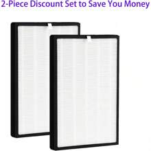 BKJ-33 Replacement Filter For COLZER BKJ-33, 3 IN 1, H13 True Hepa With High Efficiency Activated Carbon And Pre Filter, 2 Pack