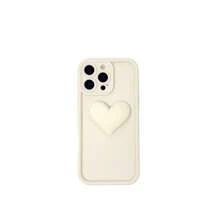 1pc Fashionable Gradient Frame Lovely Big Heart Shape Phone Case, Compatible With IPhone 12/13 Pro Max, Honor X7, Galaxy A56 5G, Infinix Smart 8, Infinix Hot 40i, Tecno Spark 20, Tecno Spark 20C, Tecno Spark Go 2024, Redmi Note 14 5G, Moto E22/E22i, OPPO A54. Shock-Proof, Minimalist Design, With Wrist Strap, Suitable For Daily Use And Outdoor Carrying