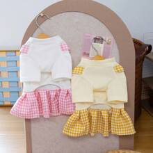 猫咪和小狗夏季可爱连衣裙和夹克服装