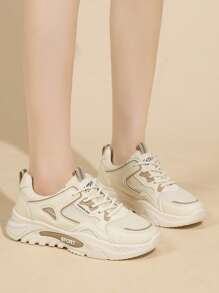 Women's Casual Sports Shoes, Mesh Breathable Fashion Sneakers, Comfortable & Lightweight Soft Sole Cushion, Non-Slip, Sweat-Absorbent, Design