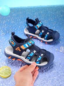 Zapatos para niños, sandalias para niños, sandalias deportivas para niños, zapatos de playa para niños, sandalias slip-on, sandalias de punta cerrada