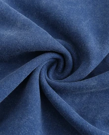 Leave A Sweet Lingguo Letter Pattern Printed High-Quality Washed T-Shirt, Fashionable And Versatile, Round Neck T-Shirt, Men's Outdoor Clothing. - 寶藍色 - 查看 2