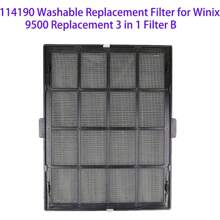 114190 Replacement Filter B For Winix 9500 U300 P300 WAC5300 WAC5500 WAC9000 WAC9500 WAC5000 WAC5000b WAC6300 Air Purifiers, Black - 黑 - 查看 2