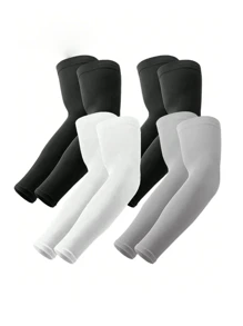 3双防晒防紫外线透气男女通用篮球扶手校园用品季节性手套（款式随机）