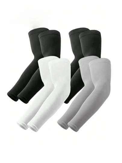 3双防晒防紫外线透气男女通用篮球扶手校园用品季节性手套（款式随机）