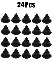50/20/10/5/1pc Reusable Triangle Makeup Sponges, Multi-Functional Cosmetic Tools Suitable For Foundation, Primer, BB Cream, Sunscreen, CC Cream, Blush Etc., Perfect Replacement For Brushes, Ideal For Travel And Home Use