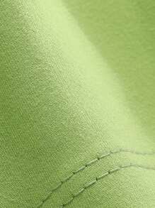 Young Boy Fashionable Street Style Football Graphic Round Neck T-Shirt, Summer - Green - View 4