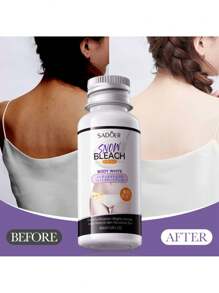 Crema Aclaradora Sadoer Snow Bleach Zonas Íntimas Corporales - Multicolor - Ver 6