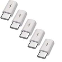 [顾客最爱] 2/4件套，兼容Apple Lightning母头转TYPE C公头适配器，适用于充电和数据传输，不适用于耳机 - 彩色 - 查看 8