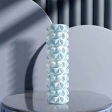 EVA Foam Roller And Handheld Massage Ball - Muscle Relaxation Yoga Set, Hollow Design, Fitness Roller Kit, Foam Yoga Roller, Fitness Roller, Yoga Roller, Massage Equipment, Fitness Massage Roller, Hollow EVA Spiky Massage Ball, Foam Roller For Fitness, Yoga & Fascia Massage Tools, Weight Loss Equipment