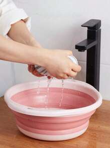 Chậu giặt gấp gọn di động Chậu rửa gấp du lịch bằng nhựa Chậu rửa gấp bền chắc Phòng tắm Nhà bếp Đồ dùng gia đình Chậu rửa gấp gọn di động Dùng cho gia đình Ký túc xá và sử dụng ngoài trời Để rửa chân Rửa tay thiết yếu cho ngày tựu trường - Nhiều màu - Xem 5