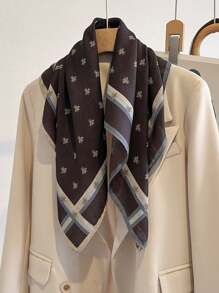 1pc Bandana Head Scarfs Women Handkerchief Neck Scarves Female 70*70cm Luxury Headband Soft Neck Scarves Ladies