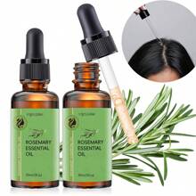 [温和护理] 买一送一迷迭香精油，适用于头发和身体 - 100ml 植物基，不含酒精，保湿精华，适合所有皮肤类型，改善干燥、卷曲的头发，理想的护发素和按摩油，附赠 30ml 瓶，皮肤保湿 | 保健产品 | 精油混合物，发油 - 綠色 - 查看 9
