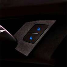 18pcs Small Car Window Control Button Luminous Sticker, Car Interior Luminous Fluorescent Sticker