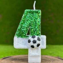 Candele numerate creative a forma di pallone da calcio, per trasformare la celebrazione del compleanno in un momento speciale. Utilizza candele numerate creative per aggiungere un rituale unico per ogni giornata importante. Rendere questo momento una luce eterna nel tuo cuore. Regalo di compleanno, regalo per festività, regalo per feste, regalo di San Valentino, decorazione per festività - Verde e bianco - Visualizzare 12