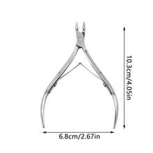 1pc Stainless Steel Cuticle Nipper, Nail Clipper, Nail Trimmer, Ingrown Toenail Clipper, Manicure Tool Set