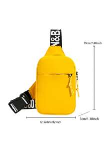 ceionkeust Bolso multifuncional unisex para el pecho/cintura, diseño anti-robo, ligero, adecuado para senderismo, correr, actividades al aire libre, bolso cruzado de moda para hombres y mujeres con correa ancha, bolsillo para teléfono móvil y monedero
