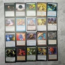 108pcs Black Core  Cards P9 Dual Land Fetch Land Shock Lands Proxy Cards - Yellow - View 5