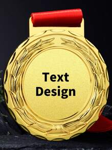 1pc Custom Personalized Text Design,Archery Medals, Logo Medal , Customized Zinc Alloy Metal, Sport Medals,﻿ Medal With Ear Of Wheat,Marathon Medal,Run, Competition, Concert,Run Competition.,Sports Events, Companies,Competitions, Winter, Summer, Spring, Autumn,Men And Women,School