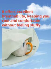 1pc Women's Summer Lightweight Breathable Foldable Wide-Brim Sun Hat, UPF Protection, Ideal For Outdoor/Work