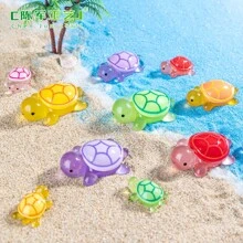 10 件/20 件夜光迷你海龟饰品，派对礼品