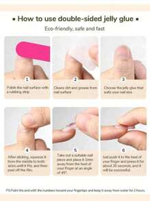 10 piezas de uñas hechas a mano de FAIRYPLUS, decoración de mariposa de alta gama temperamental en color desnudo suave, polvos de espejo plateado pintados a mano de forma pura para blanquear, estilo lujoso y simple de uñas postizas