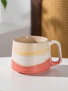 1 pieza Taza de cerámica de 300ml, taza de café/té bonita y para parejas, para uso en el hogar/oficina de vuelta a la escuela - taza - Ver 7