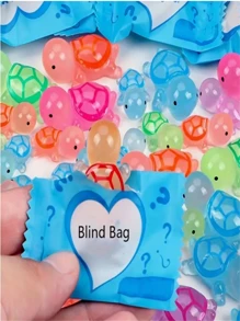 Set de 30 bolsas ciegas de resina de poliéster que brillan en la oscuridad con tortugas marinas - Luz nocturna 3D de tortugas marinas, excelente para manualidades DIY, fiestas y regalos