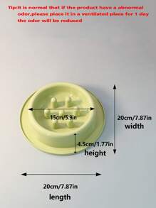 Slow Feeder Bowl For Cat/Dog Lover Gift And Dog/Cat Mom Love Pets, Cylindrical Candy-Colored Anti-Choke Dog Lover And Dog Mom Love & Cat Lover And Cat Mom Love Slow Eating Bowl