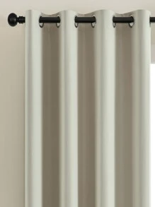 2pcs 100% Blackout Curtains With Waterproof Lining, Suitable For Living Room, Bedroom, Bathroom, Home Decor, Room Decoration