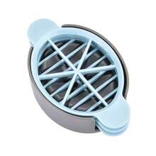 1 Set 3-In-1 Multifunctional Egg Slicer, Vegetable & Fruit Cutter, Kitchen Tool, Random Color