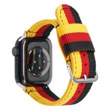 Apple Strap Elastisch Nylon Canvas Compatibel met Apple Watch 38mm40mm41mm Waterdicht en ademend Multi-Color Optioneel