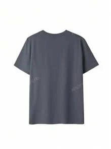 Women's Colorful Letter & Graphic Printed Round Neck T-Shirt, Street-Style Fashion Tops, Western Style For Ladies