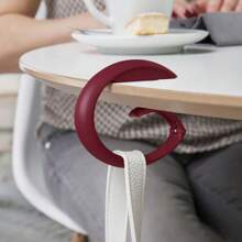 3 PCS Foldable Handbag Hangers For Tables - Portable Desk Hooks For Women's Bags - ABS Material - Ideal For Cafes, Libraries, And More