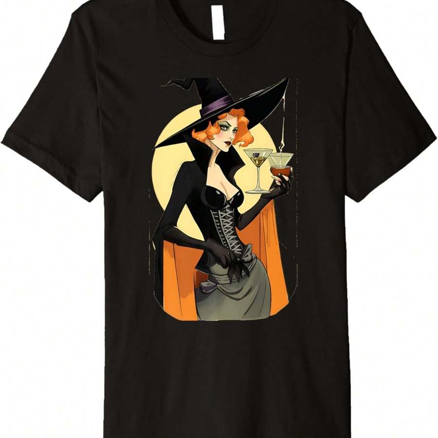 Illustration Premium T-Shirt - 黑色 - 查看 1