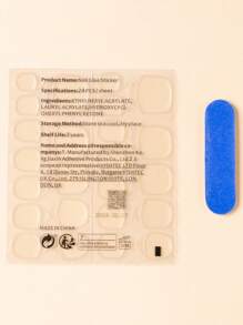 10 件手工制作短法式美甲蝴蝶结指甲贴，简约时尚按压式指甲