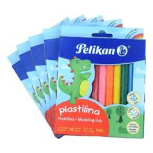 Pelikan Modeling Clay Cont. 50 Bars With 10 Assorted Colors - 彩色 - 查看 2