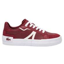Tenis Lacoste L004 Tinto Casual Para Mujer Original - Tinto - Ver 1