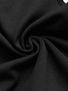 Women's Yoga Colorblock Tank Top And Tight Leggings Sports Set, Women's Half Zip Pullover Sweatshirt, Women's Sports Stretchy Yoga Gym Fitness Tight Pants Sports Bra Set - Multicolor - View 4