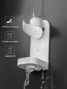 2 Giá để bàn chải đánh răng điện không cần khoan, giá để bàn chải đánh răng treo tường, đựng được 2 bàn chải, trang trí phòng tắm, trang trí mùa thu, trở lại trường - Nhiều màu - Xem 7