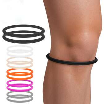 Patella Band For Knee Pain Relief, Patellar Tendon Support Strap For Tennis, Running, Jumpers, Soccer, Basketball And Hiking, Breathable & Lightweight Patella Stabilizer Knee Strap Brace Support For Women And Men,