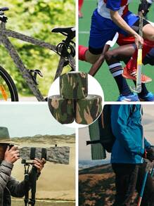 3pcs Multi-Purpose Self-Adhesive Waterproof Camouflage Stickers, Bicycle Anti-Scratch Tape, Multi-Purpose Waterproof Camouflage Tape, Reusable Self-Adhesive Elastic Wrap Bandage, Suitable For Outdoor Gear, Fitness Protection, Outdoor Sports Tools Wrapping