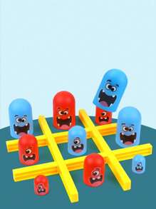 A Nesting Doll Tic-Tac-Toe Toy, An Interactive Tabletop Game For Friends Gathering, A Battle Game Toy, A Birthday Party Game
