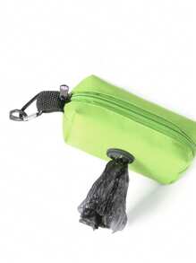 Outdoor Dog Walking Waste Poop Bag Dispenser, Pet Trash Bag Holder