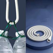 1pc Stainless Steel Anti-Explosion Shower Head With Hose And Water Pipe Accessories For Bathroom Water Heater