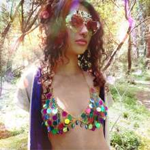 European&American Cross-Border Fashion Multi-Layer Colorful Teardrop Decor Body Chain Accessories, Sexy & Versatile
