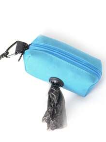 Outdoor Dog Walking Waste Poop Bag Dispenser, Pet Trash Bag Holder