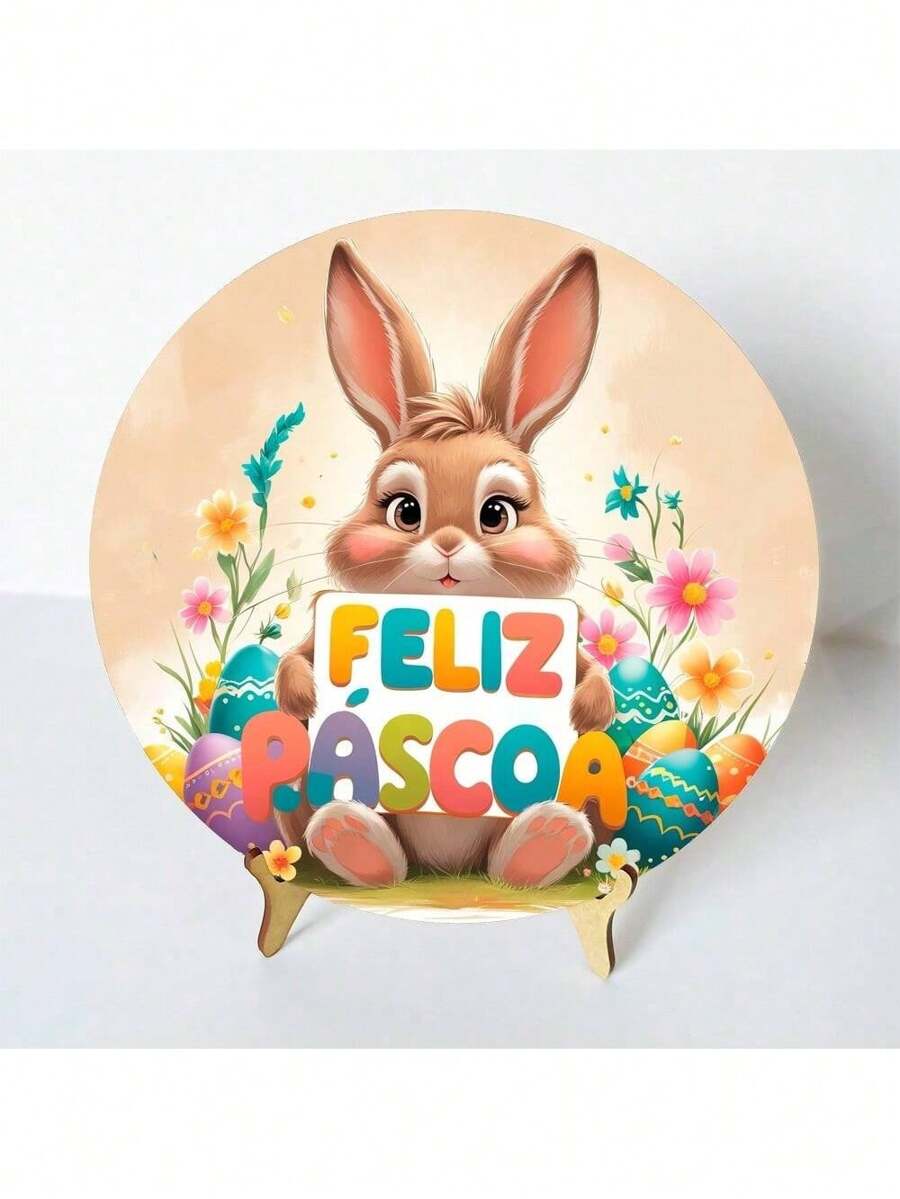 Easter Decoration With 20cm MDF Table Stand - 30 - View 1